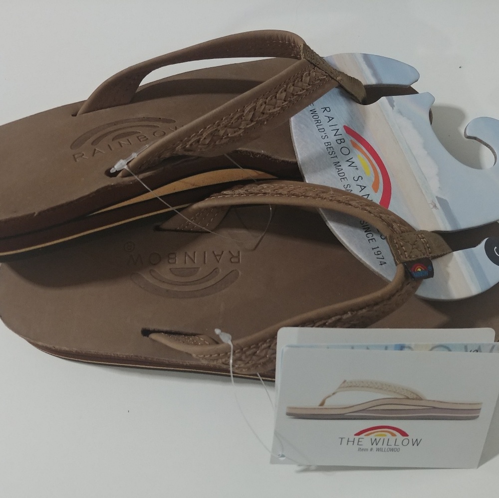 Rainbow sandals